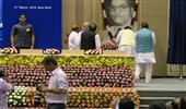 Foundation Stone Laying ceremony of Dr. Ambedkar National Memorial